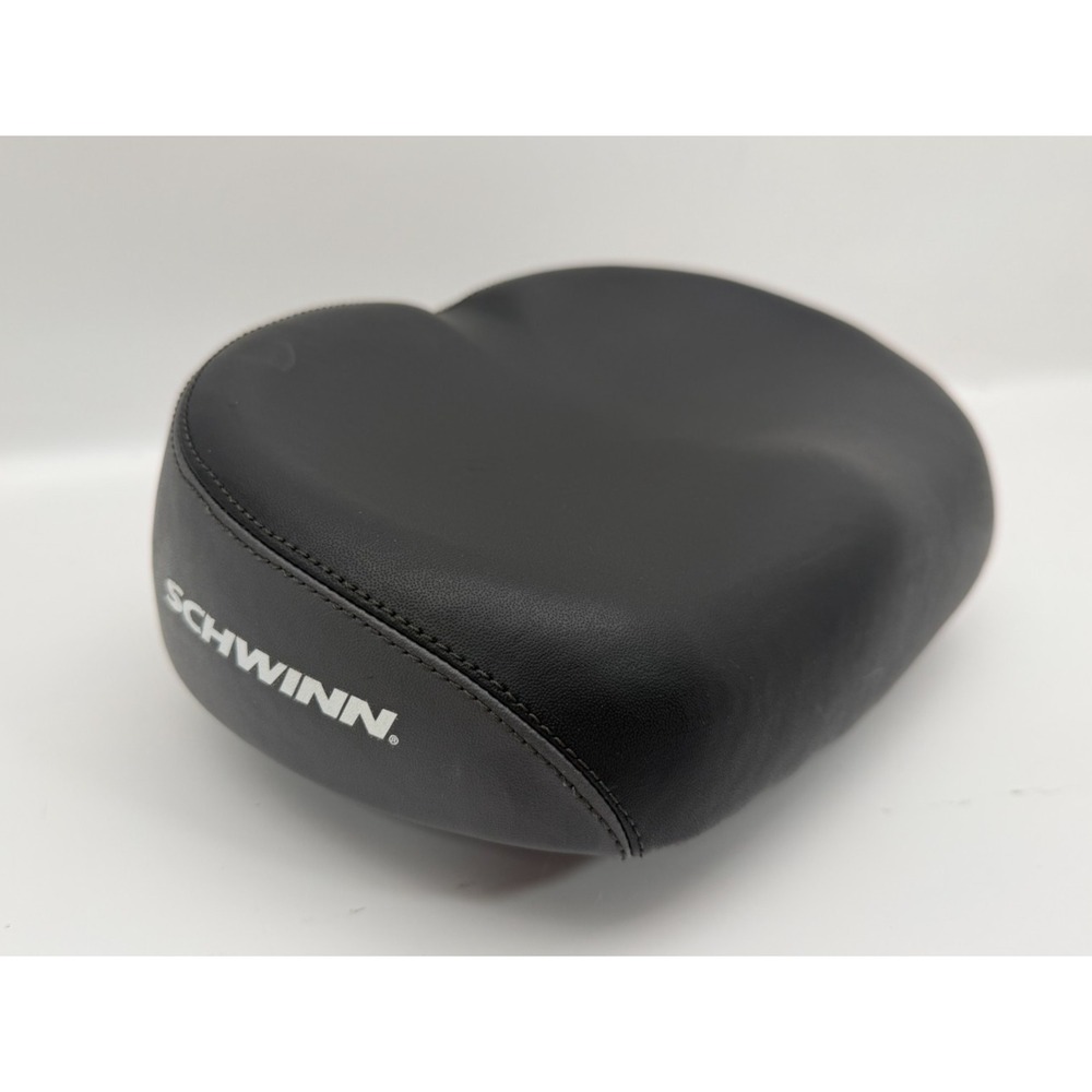 Schwinn Extra Wide XL Comfort Cruiser Bike Seat Saddle Black Velo 398V 2008